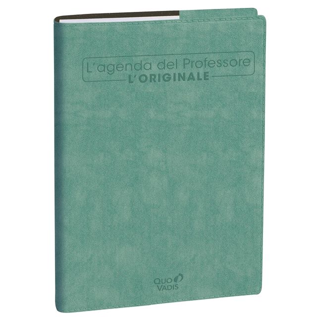Agenda del Professore 21x27cm Roma acquamarina 2027 Quo Vadis