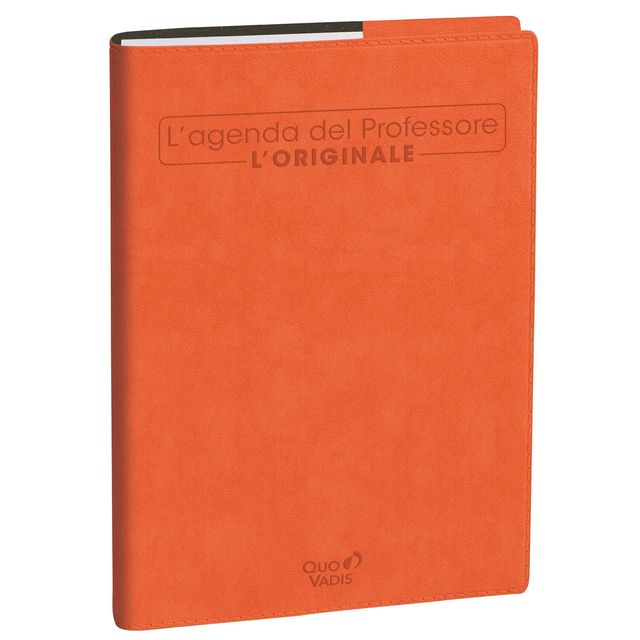Agenda del Professore 21x27cm Roma arancione 2027 Quo Vadis