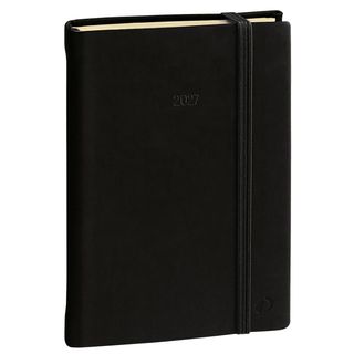 Agenda settimanale Ministro Prestige 2027 - 16 x 24 cm - silk nero - Quo Vadis