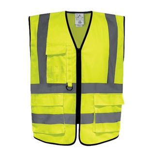 Gilet alta visibilità GILPOCK - poliestere riciclato - taglia XXL - giallo fluo…