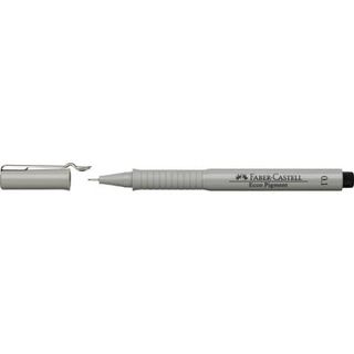 Faber-Castell ECCO PIGMENT - Penna punta in fibra - nero - inchiostro pigmentat…