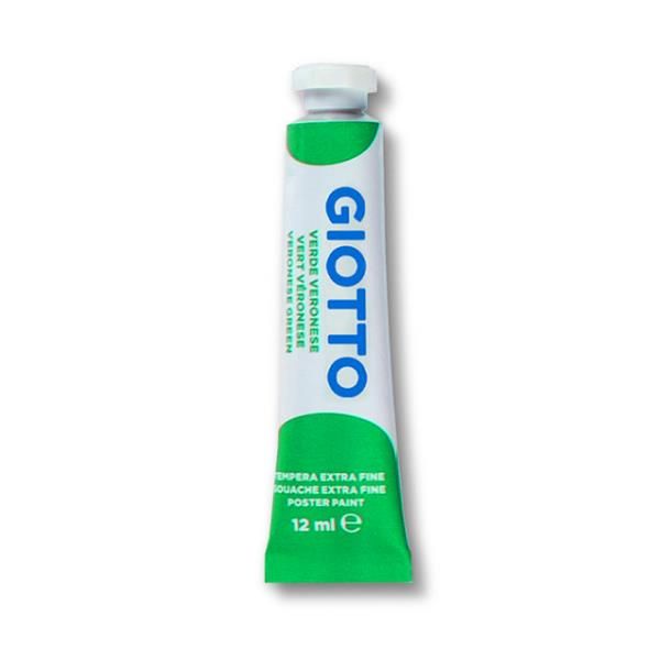 Giotto CF6 TUB. TEMPERA 12ML VERDE VERO
