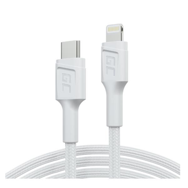 Green Cell PowerStream - Cavo Lightning - 24 pin USB-C maschio a Lightning masc…