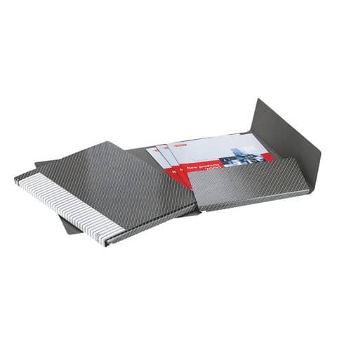 Gruppo Delso Line - 25 x 32 cm - 6 cartelle 2 lembi - con custodia - dorso 1,5 …