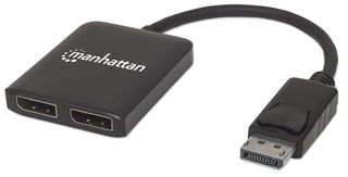 Manhattan 207768 Splitter DisplayPort 1/2 Ultra UHD MST