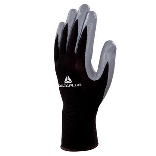 Guanti di precisione VE712GR - poliestere - palmo in nitrile - taglia 07 - nero…