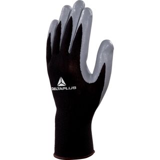 Guanti di precisione VE712GR - poliestere - palmo in nitrile - taglia 09 - nero…