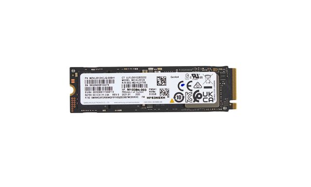 HP - SSD - 512 GB - interno - M.2 2280 - PCIe 4.0 x4 (NVMe)