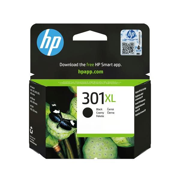 HP 301XL - 8 ml - Alta resa - nero - originale - cartuccia d'inchiostro - per D…