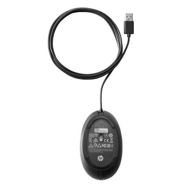HP 320M - Mouse - ottica - 3 pulsanti - cablato - USB - bulk (pacchetto di 120)…