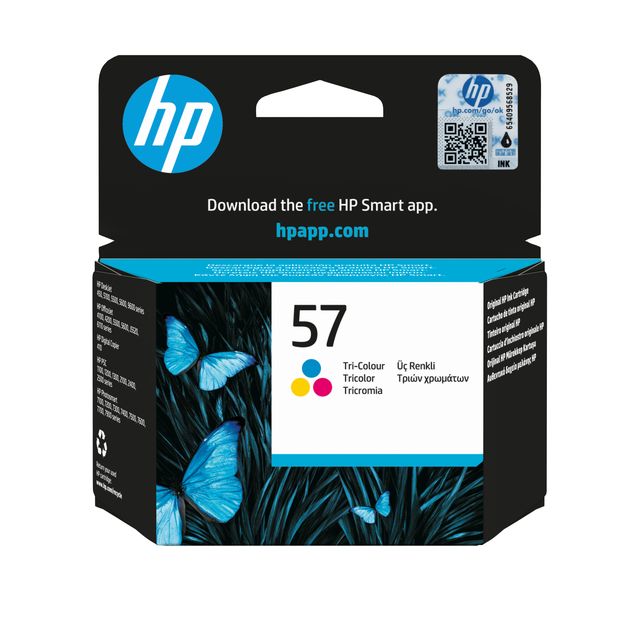 HP 57 - 17 ml - colore (ciano, magenta, giallo) - originale - cartuccia d'inchi…