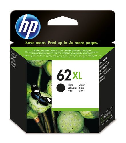 HP 62XL - 12 ml - Alta resa - nero - originale - blister - cartuccia d'inchiost…