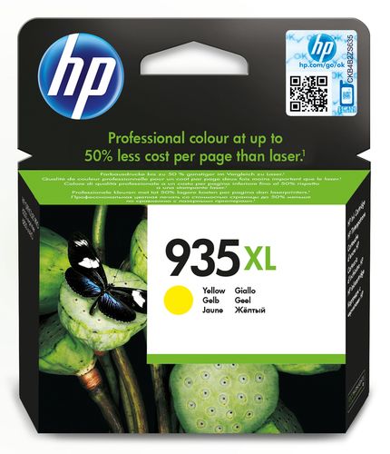 HP 935XL - Alta resa - giallo - originale - cartuccia d'inchiostro - per Office…