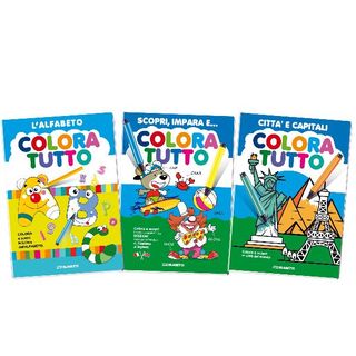 Album da colorare - alfabeto - capitali - 24 facciate - per bimbo - Blasetti - …