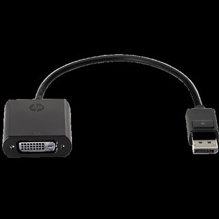 HP DisplayPort to DVI-D Adapter - Adattatore DisplayPort - legame singolo - Dis…