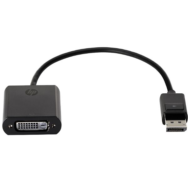 HP DisplayPort to DVI-D Adapter - Adattatore DisplayPort - legame singolo - Dis…