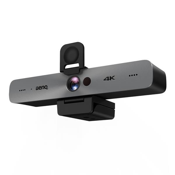 BENQ DVY32 WEBCAM 4K ULTRA HD ZOOM DIGITALE 5x 60 fps USB3 NERO/GRIGIO