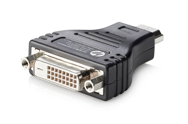 HP HDMI to DVI Adapter - Adattatore video - DVI-D femmina a HDMI maschio - per …
