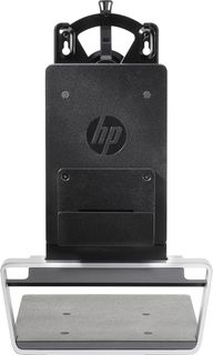 HP Integrated Work Center Stand - Supporto monitor/desktop - 17"-24" - nero - p…