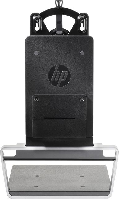 HP Integrated Work Center Stand - Supporto monitor/desktop - 17"-24" - nero - p…