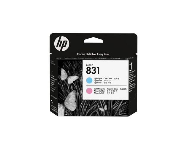 HP Latex testina ciano+magenta 831