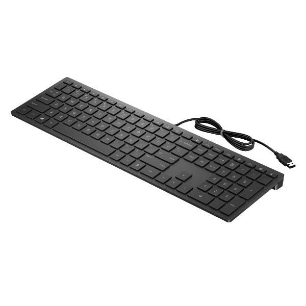 HP Pavilion 300 - Tastiera - USB - italiana - nero jet - per Pavilion 24, 27, 5…