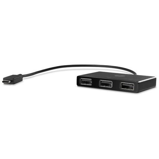 HP USB-C to USB-A - Hub - 3 x SuperSpeed USB 3.0 - desktop - per OMEN by HP Lap…