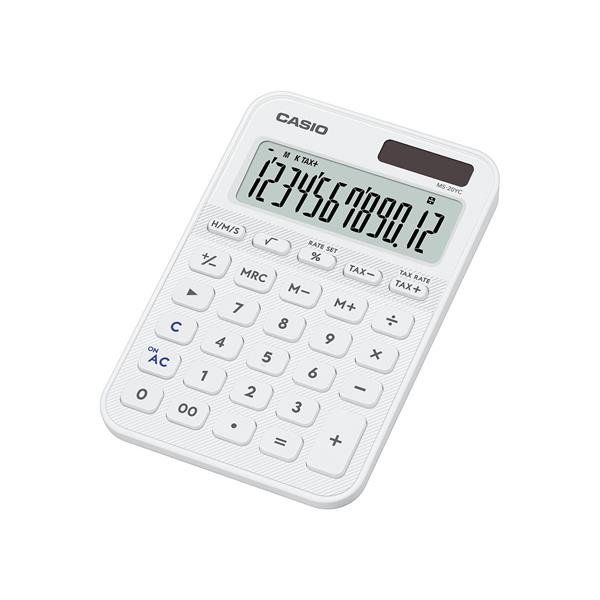 CASIO CALCOLATRICI DESK MS20YC BIANCA