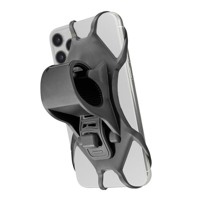 CELLY SWIPEBIKE SUPPORTO UNIVERSALE SMARTPHONE PER MANUBRIO IN SILICONE CON GAN…