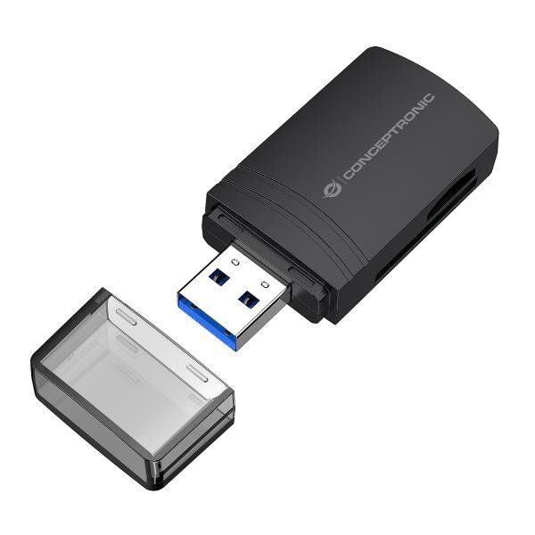 CONCEPTRONIC LETTORE DI SCHEDE USB 3.0, SD TF/MicroSD 4.0, UHS-II NERO