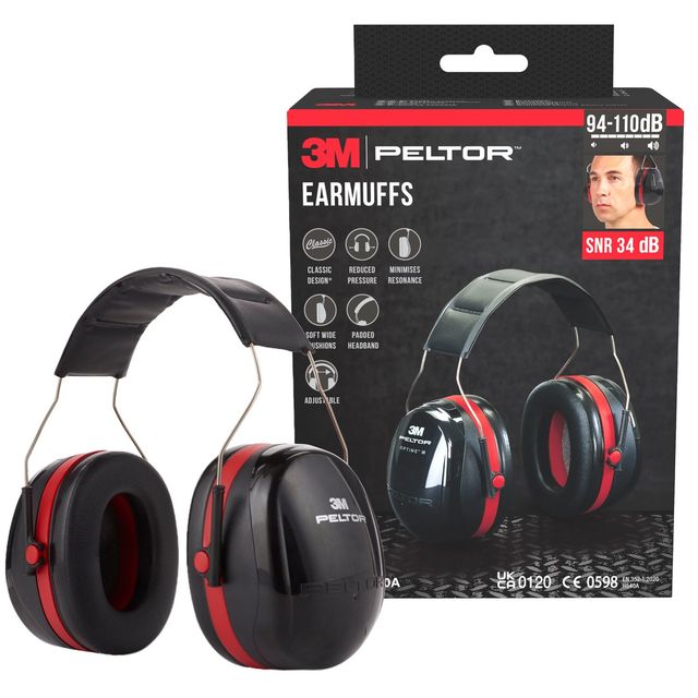 CUFFIA PROTETTIVA PELTOR Optime III H540A-411-SV 3M