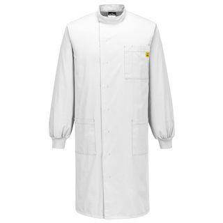 Camice da laboratorio Howie - antistatico - taglia XL - bianco - Portwest