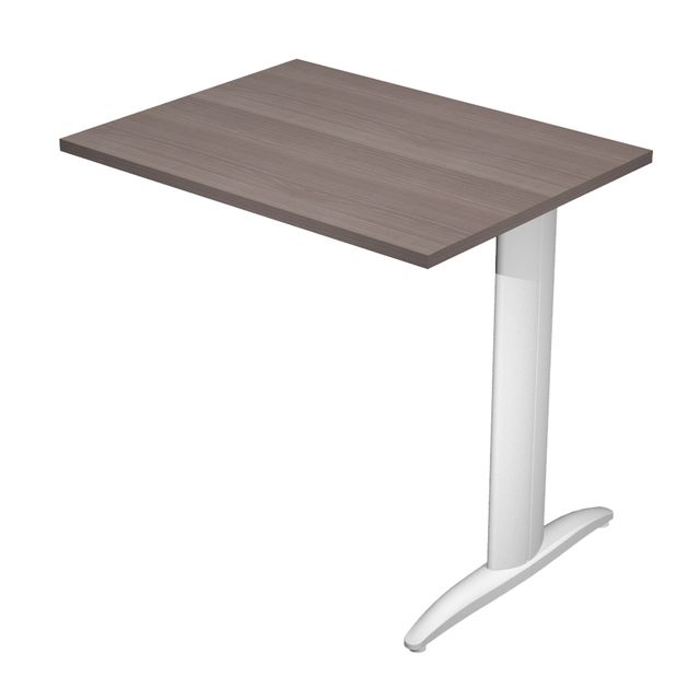 Allungo reversibile dx/sx per scrivanie Easy - 80 x 60 cm - Frassino toscano/gr…