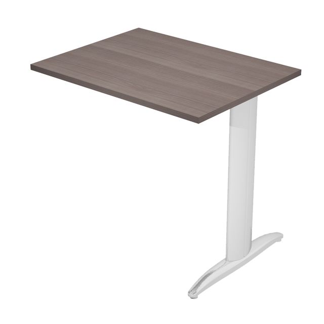 Allungo reversibile dx/sx per scrivanie Easy - 80 x 60 cm - Frassino toscano/me…