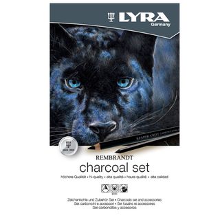 Carboncini in matita e stick di qualità Rembrandt Charcoal Set - Lyra - astucci…