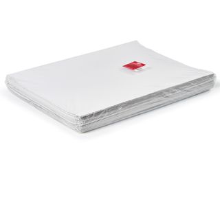 Carta Kraft - da pacchi - 80 gr - foglio 100 x 140 cm - ultra bianco - Rex Sado…