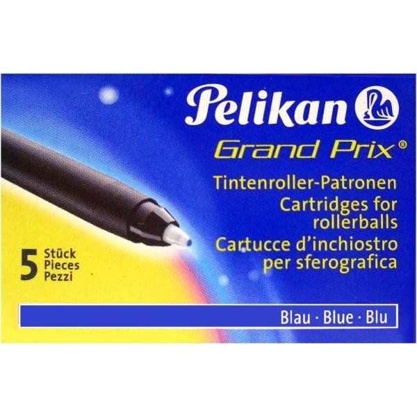 CartucceKM5 per sferografica Twist - blu royal - scatola 5 cartucce - Pelikan