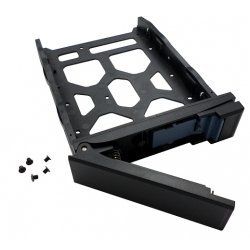 Cassetto per HDD QNAP TRAY-35-NK-BLK03 senza lucchetto, NERO - Plastica