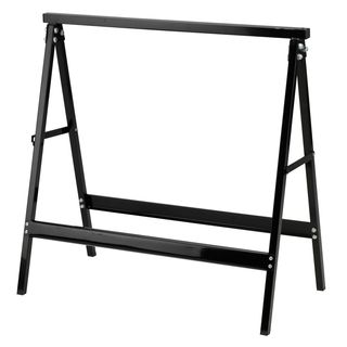 Cavalletto - 76 x 37 x 78 cm - 100 kg - acciaio verniciato - nero - Garden Frie…