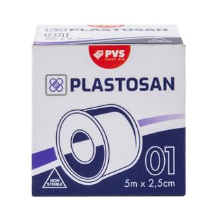 Cerotto - 2,5 cm - TNT - ipoallergenico - PVS - rotolo da 5 mt