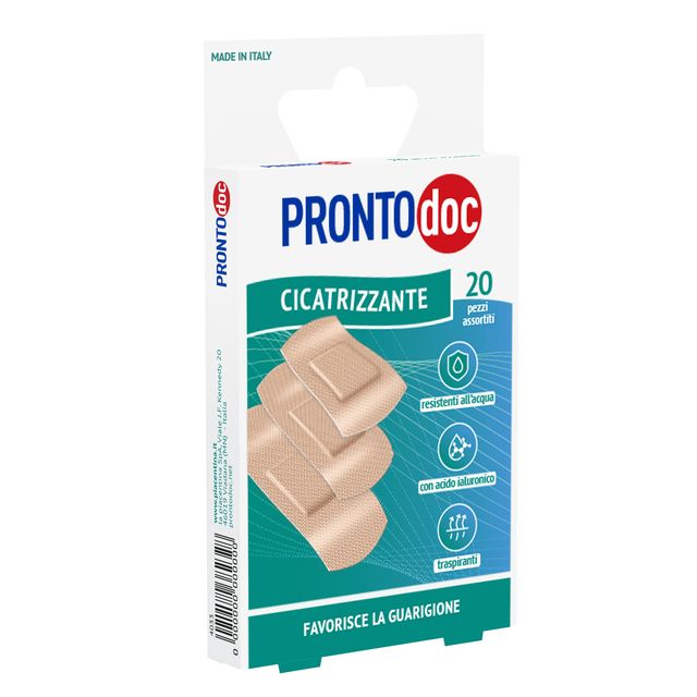 Cerotto cicatrizzante - con acido ialuronico - misure assortite - ProntoDoc - c…