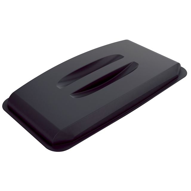 Coperchio nero per bidone DURABIN rettangolare 60 lt Durable