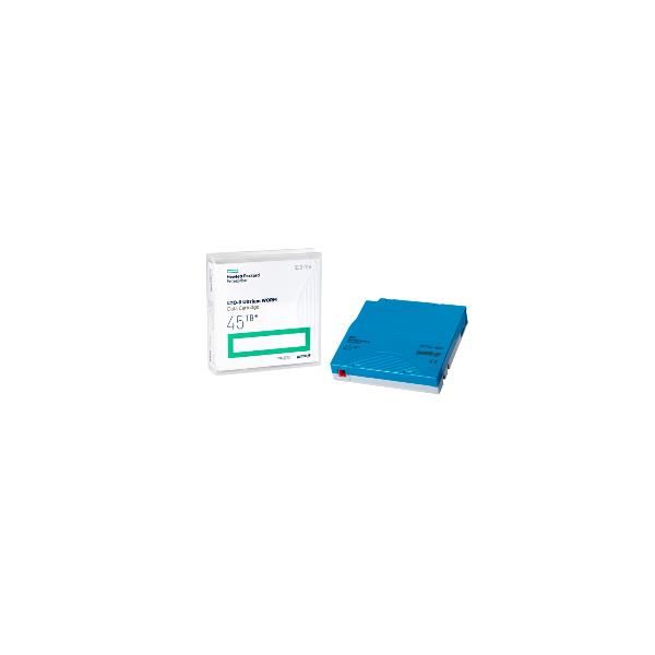 HPE - LTO Ultrium WORM 9 - 18 TB / 45 TB - etichette scrivibili - blu chiaro - …