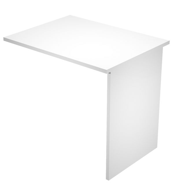 Allungo reversibile dx/sx per scrivanie Easy - 80 x 60 cm - con fianchi pannell…