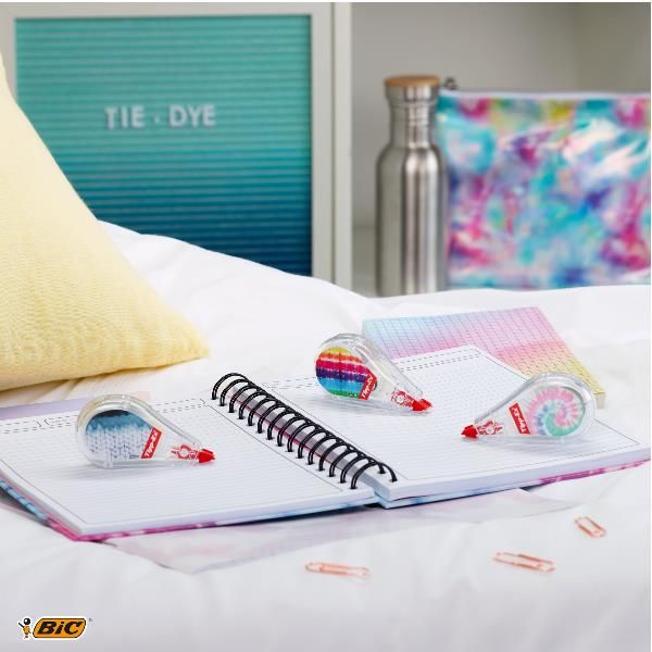 Correttore Tipp-Ex pocket mouse Decor - Bic - expo 10 pezzi
