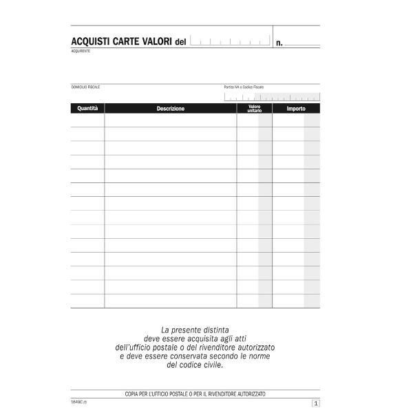 DATA UFFICIO CF10 BLOCCO ACQ VAL BOLL A5 RIC