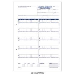 Data Ufficio - Acquisto carburante - 240 x 170 mm (pacchetto di 50)