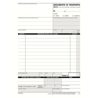 Data Ufficio Documento di trasporto