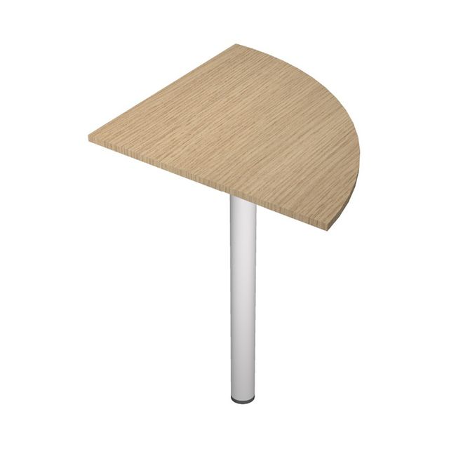 Angolare 90 AgorA' Basic - gamba + supporto - per scrivanie - 80 x 80 cm - rove…