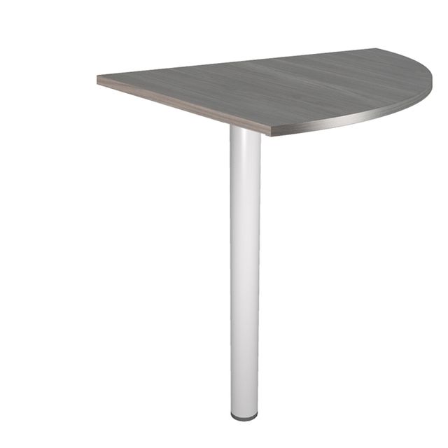 Angolare Easy - 90 gradi - 80 x 80 cm - gamba di supporto in metallo - frassino…